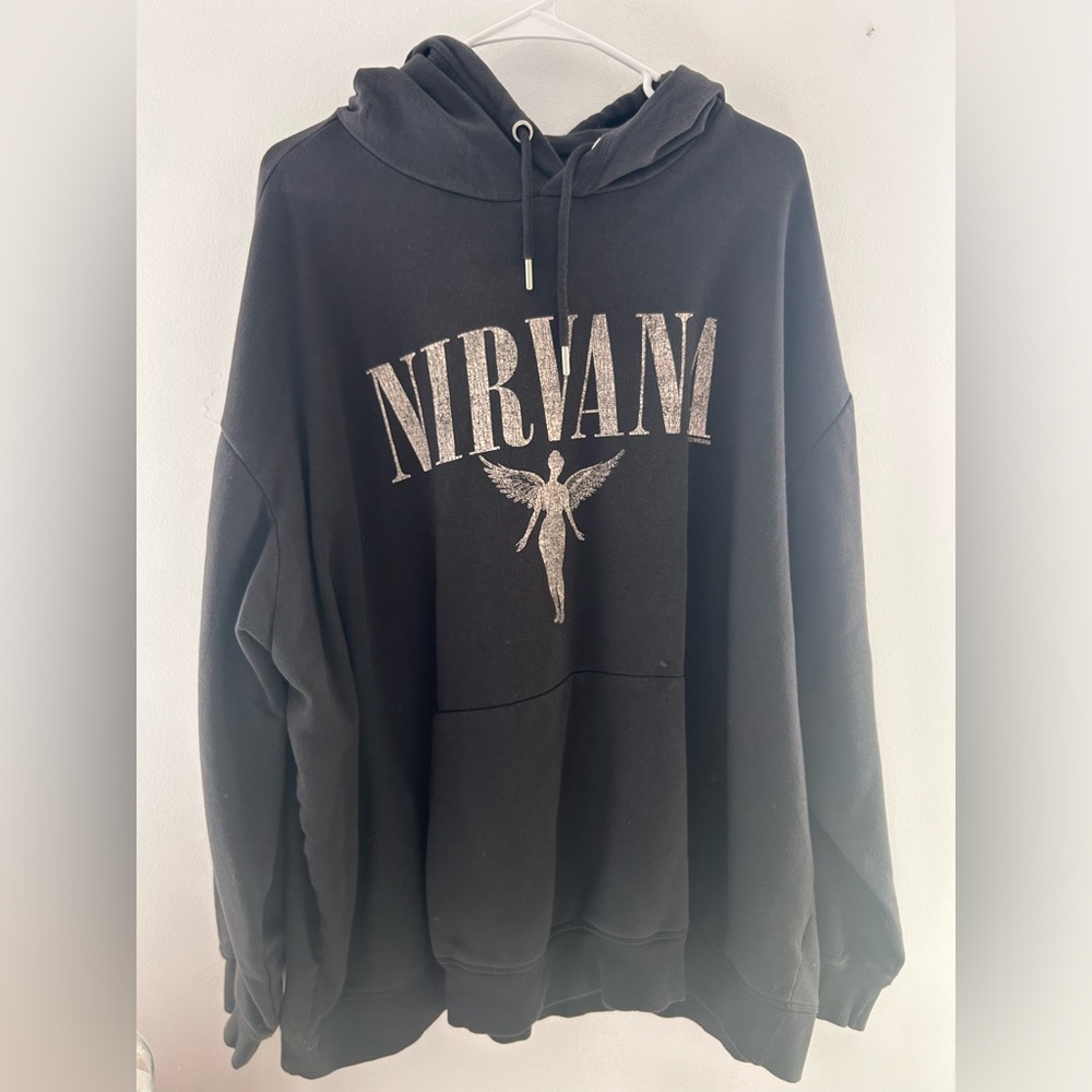 Nirvana hoodie size lg/xl